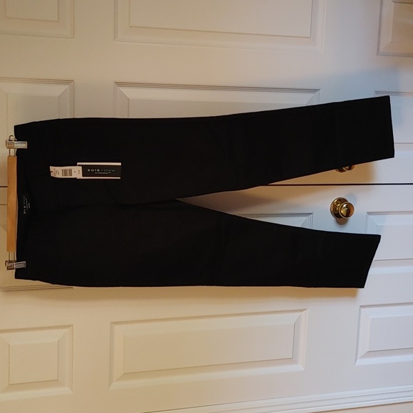 🌠3/$20🌠 NWT 2016 Parasuco Black US 12 Mid-Rise Straight Leg Pull-On Pant - Picture 5 of 7